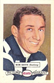 1958 Atlantic Petrol Stations Victorian League Stars #68 Bob Davis Front